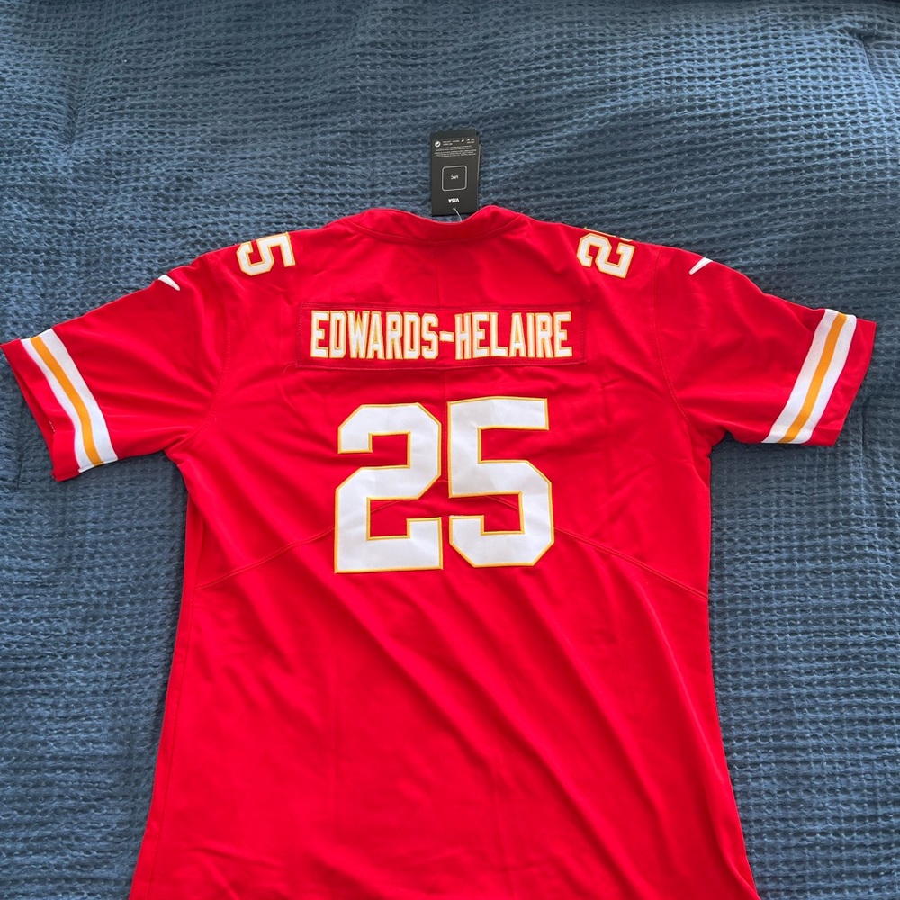 Edwards-Helaire Kansas City Chiefs Superbowl Jersey